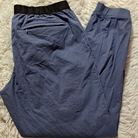 Kit and Ace Men's Jogger Pants Blue - Size Large - Picture 3 of 4